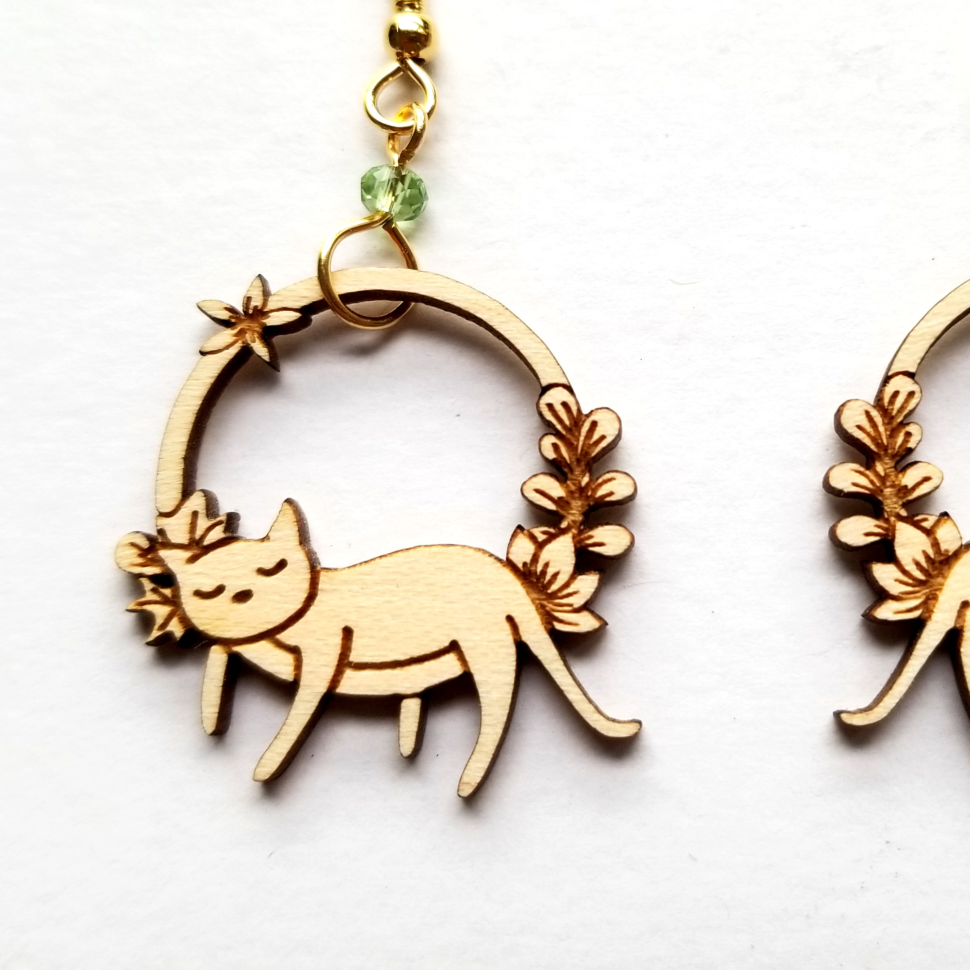 Boucles d'oreilles Minou